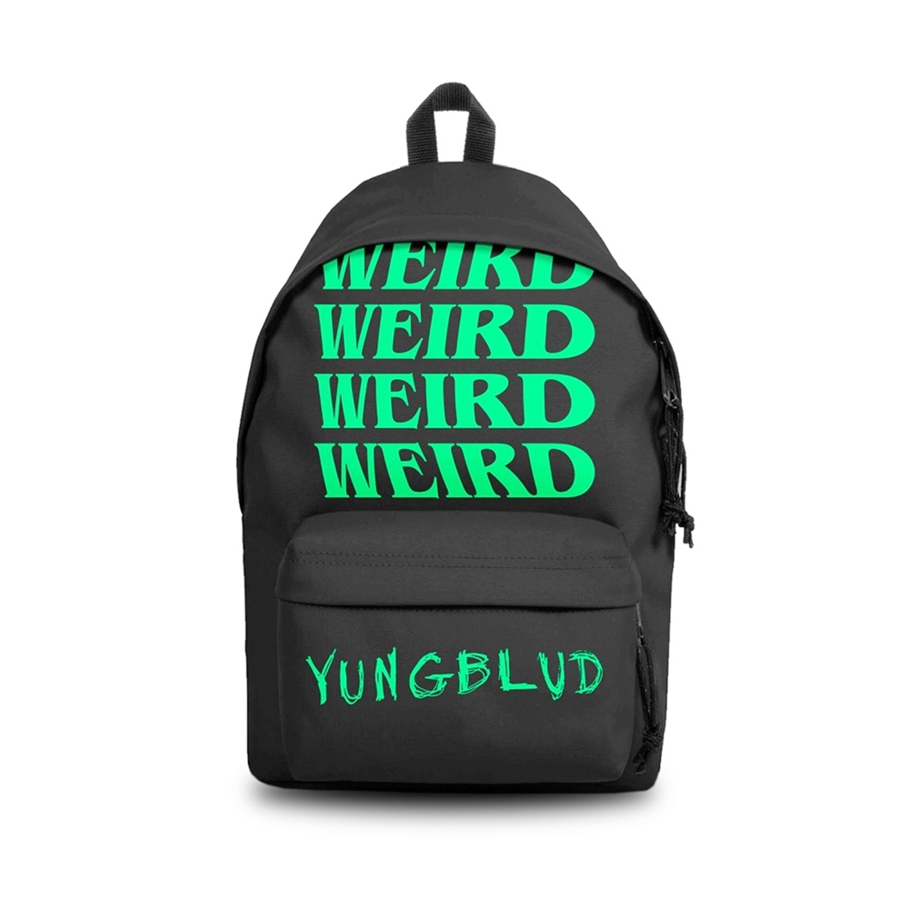 Rocksax Yungblud - Weird! Repeated Rucksack - Schwarz
